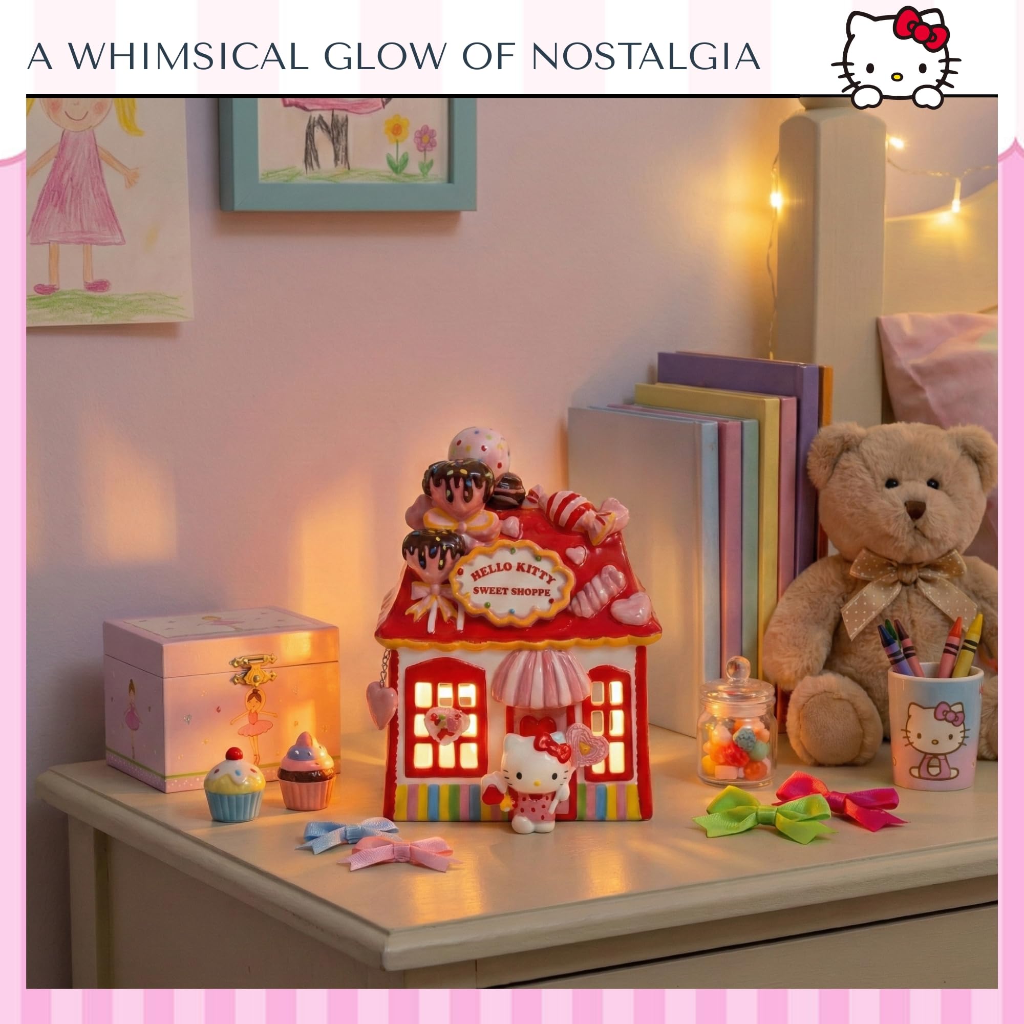 Amazon.com: Blue Sky Clayworks Hello Kitty Sweet Shoppe Candy